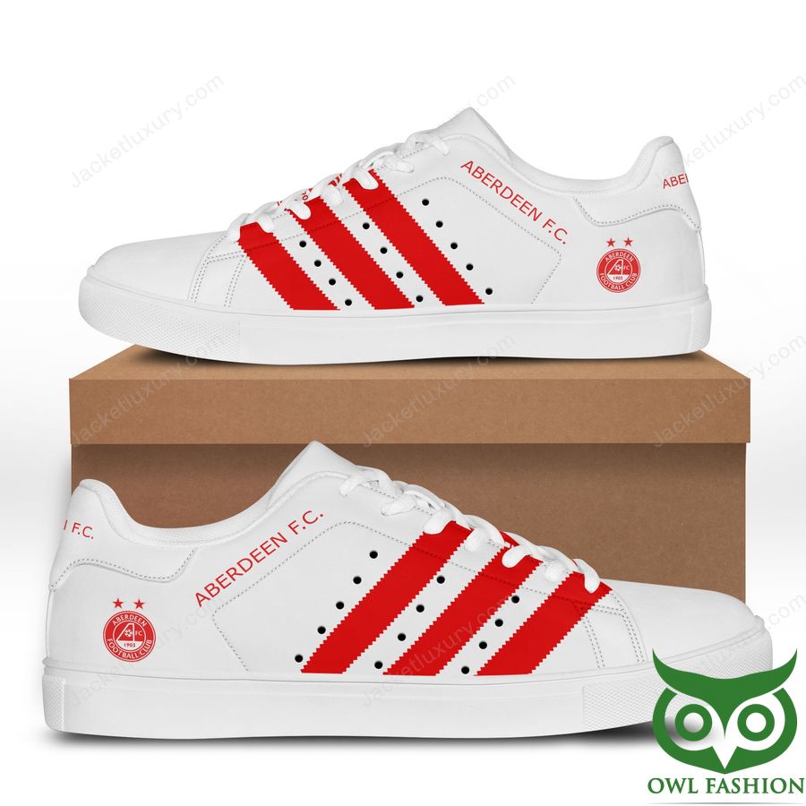 Ideafootwear Aberdeen F.C. Skate Stan Shoes Sneakes For Men And Women