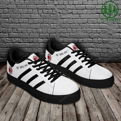 Ideafootwear AC Milan Skate Stan Shoes Sneakes For Men And Women