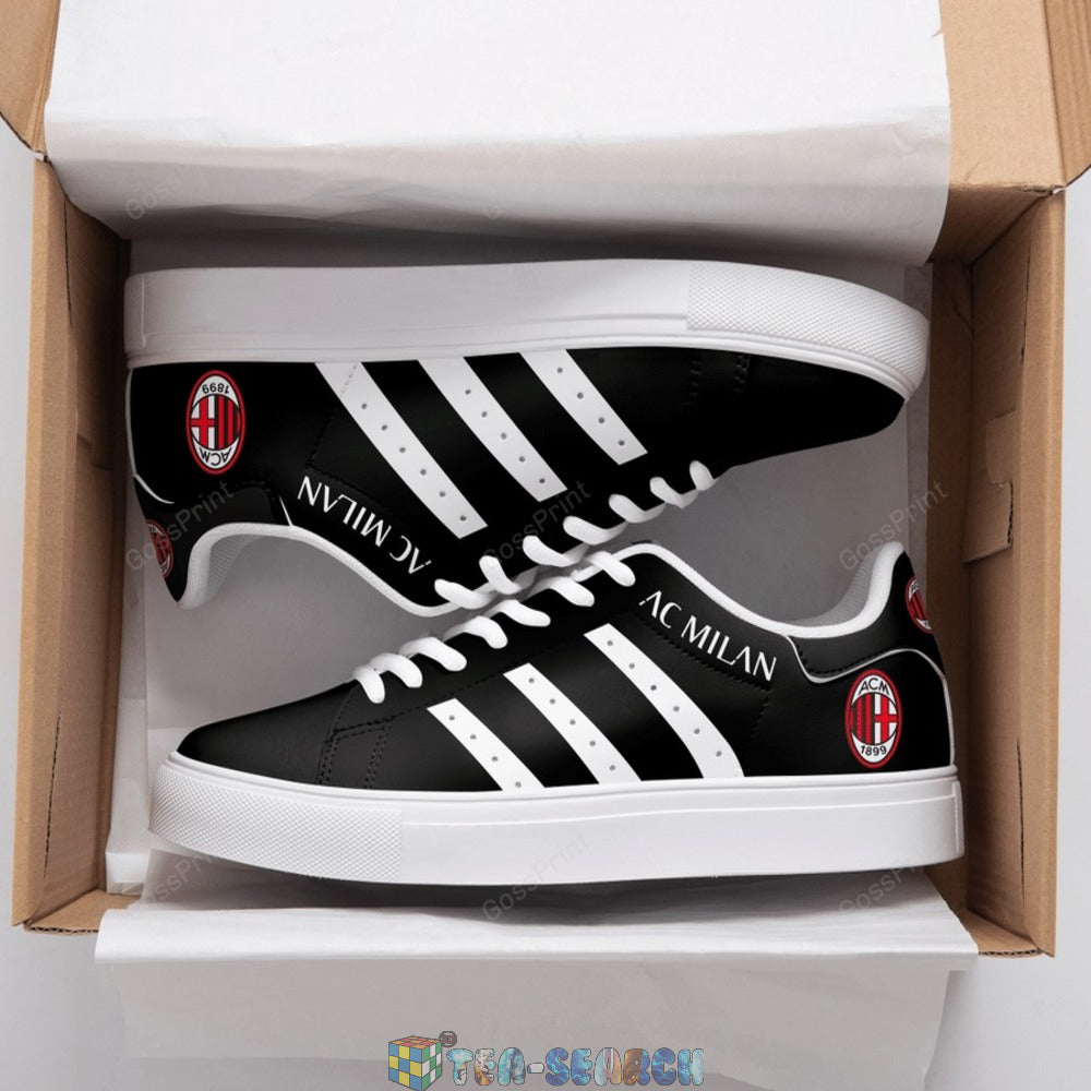 Ideafootwear AC Milan Skate Stan Shoes Sneakes For Men And Women