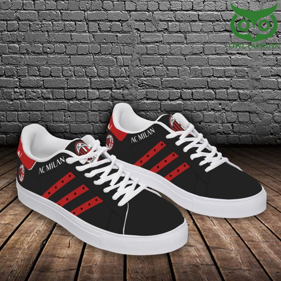 Ideafootwear AC Milan Skate Stan Shoes Sneakes For Men And Women