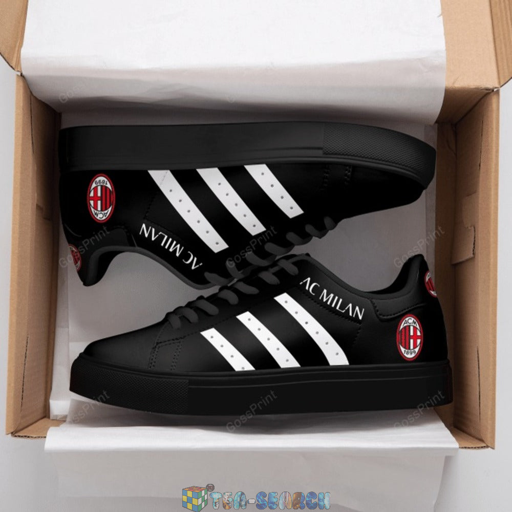 Ideafootwear AC Milan Skate Stan Shoes Sneakes For Men And Women