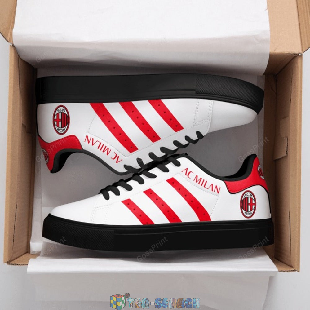 Ideafootwear AC Milan Skate Stan Shoes Sneakes For Men And Women