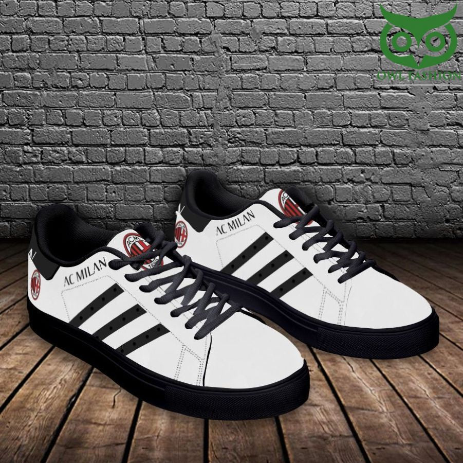 Ideafootwear AC Milan Skate Stan Shoes Sneakes For Men And Women