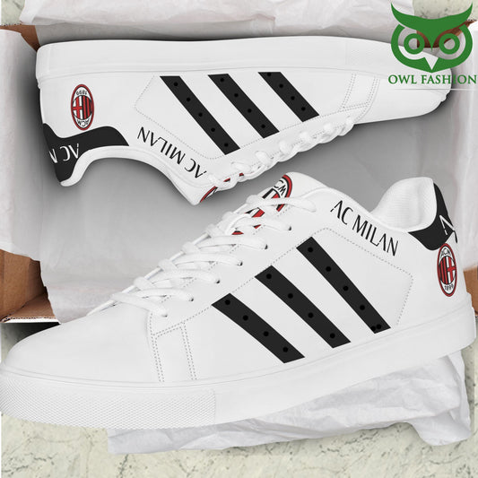 Ideafootwear AC Milan Skate Stan Shoes Sneakes For Men And Women