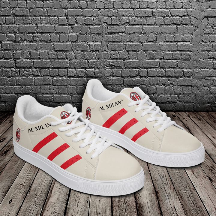 Ideafootwear AC Milan Skate Stan Shoes Sneakes For Men And Women