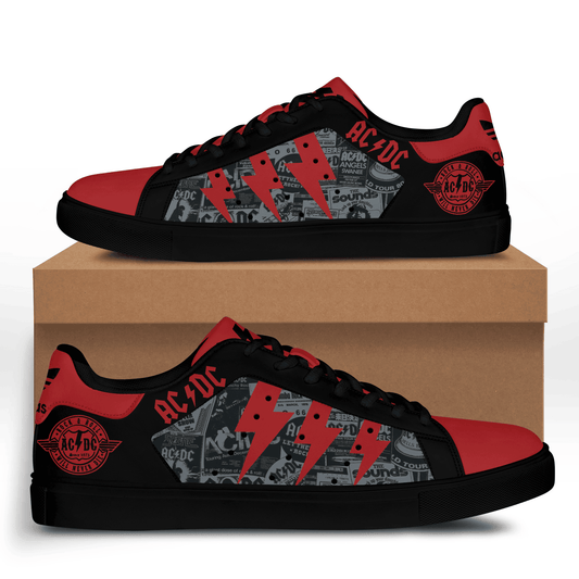 Ideafootwear AC/DC Skate Stan Shoes Sneakes For Men And Women