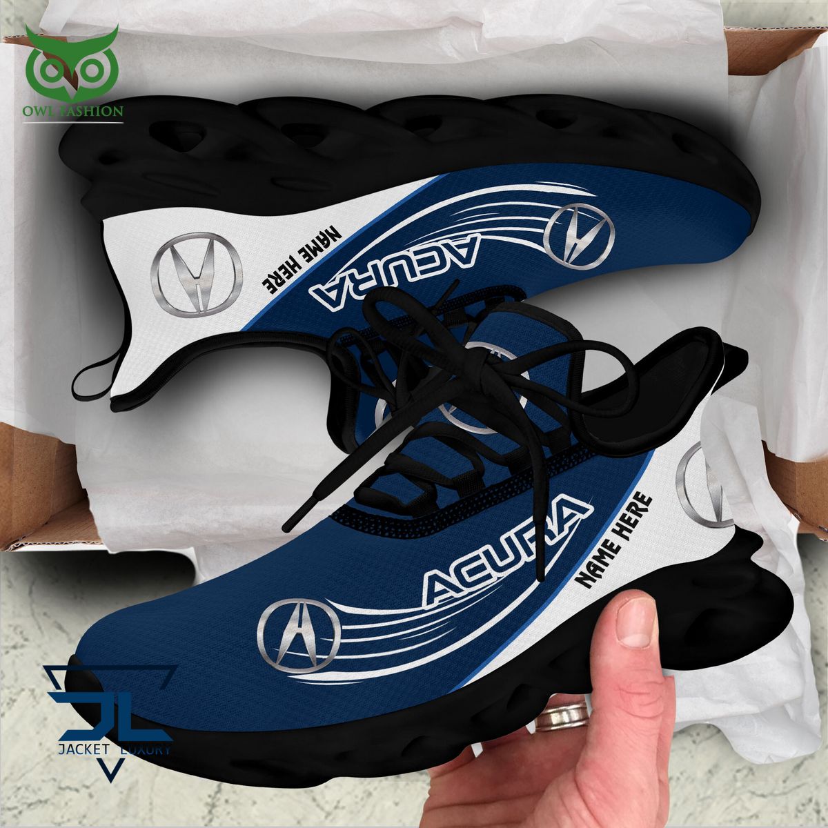 Ideafootwear Acura Car Brand Max Soul Shoes Sneakers For Men And Women