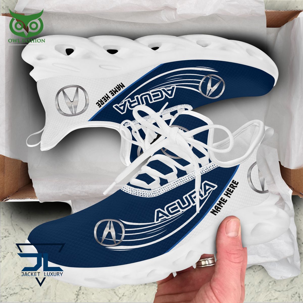 Ideafootwear Acura Car Brand Max Soul Shoes Sneakers For Men And Women