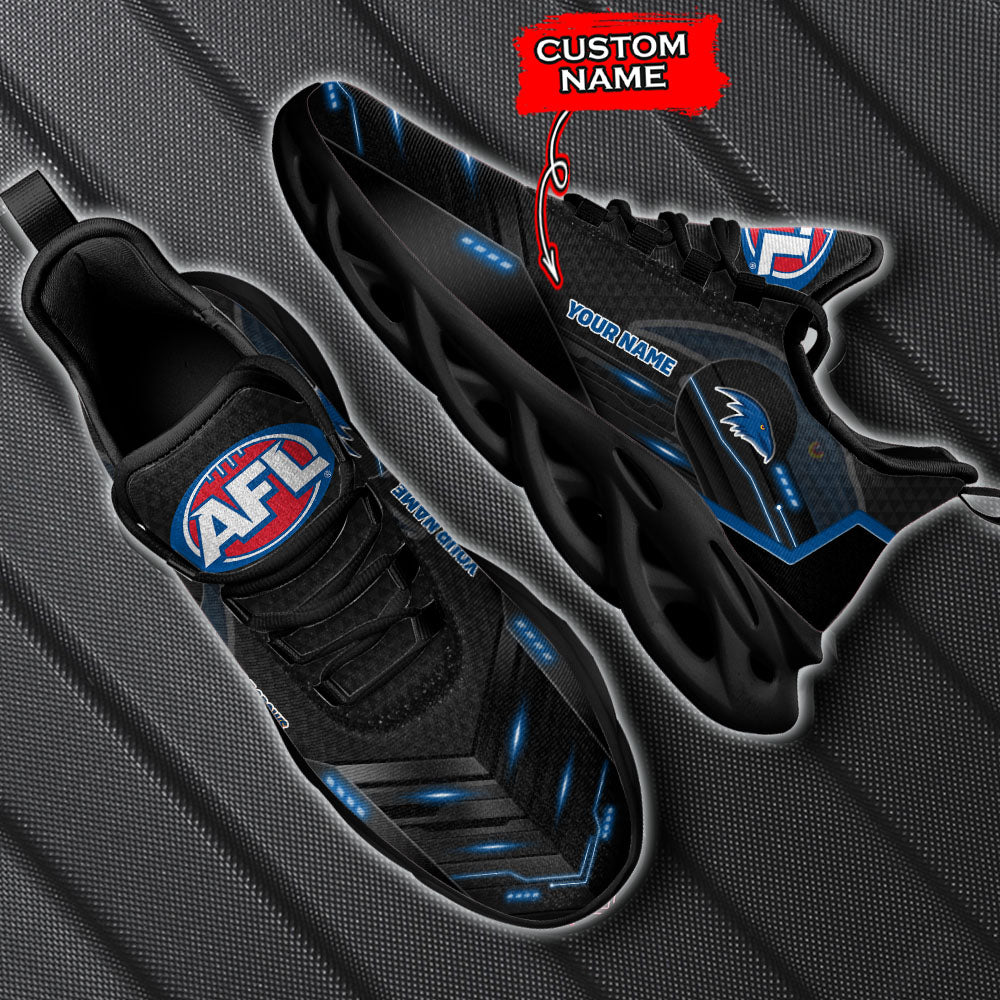 Ideafootwear Adelaide Crows AFL Max Soul Shoes Sneakers For Men And Women