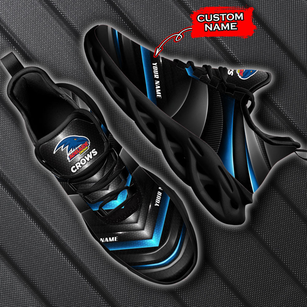 Ideafootwear Adelaide Crows AFL Max Soul Shoes Sneakers For Men And Women