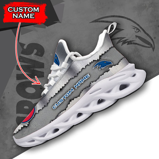 Ideafootwear Adelaide Crows AFL Max Soul Shoes Sneakers For Men And Women