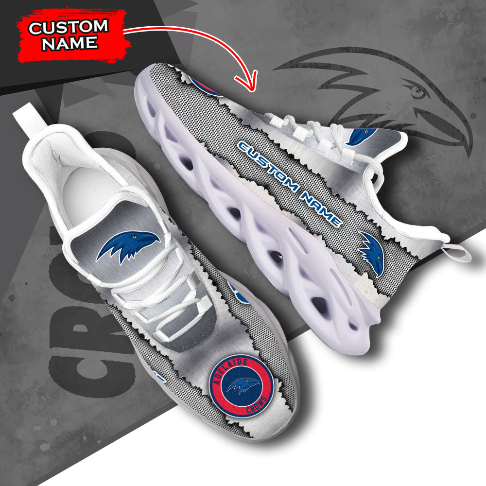 Ideafootwear Adelaide Crows AFL Max Soul Shoes Sneakers For Men And Women