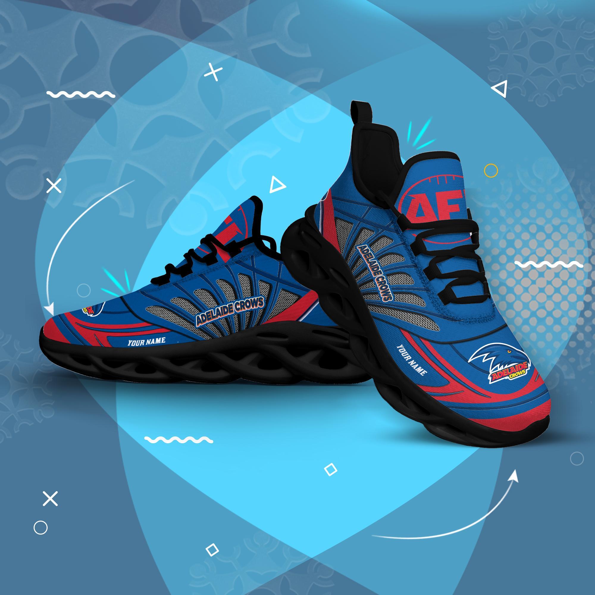 Ideafootwear Adelaide Crows Max Soul Shoes Sneakers For Men And Women