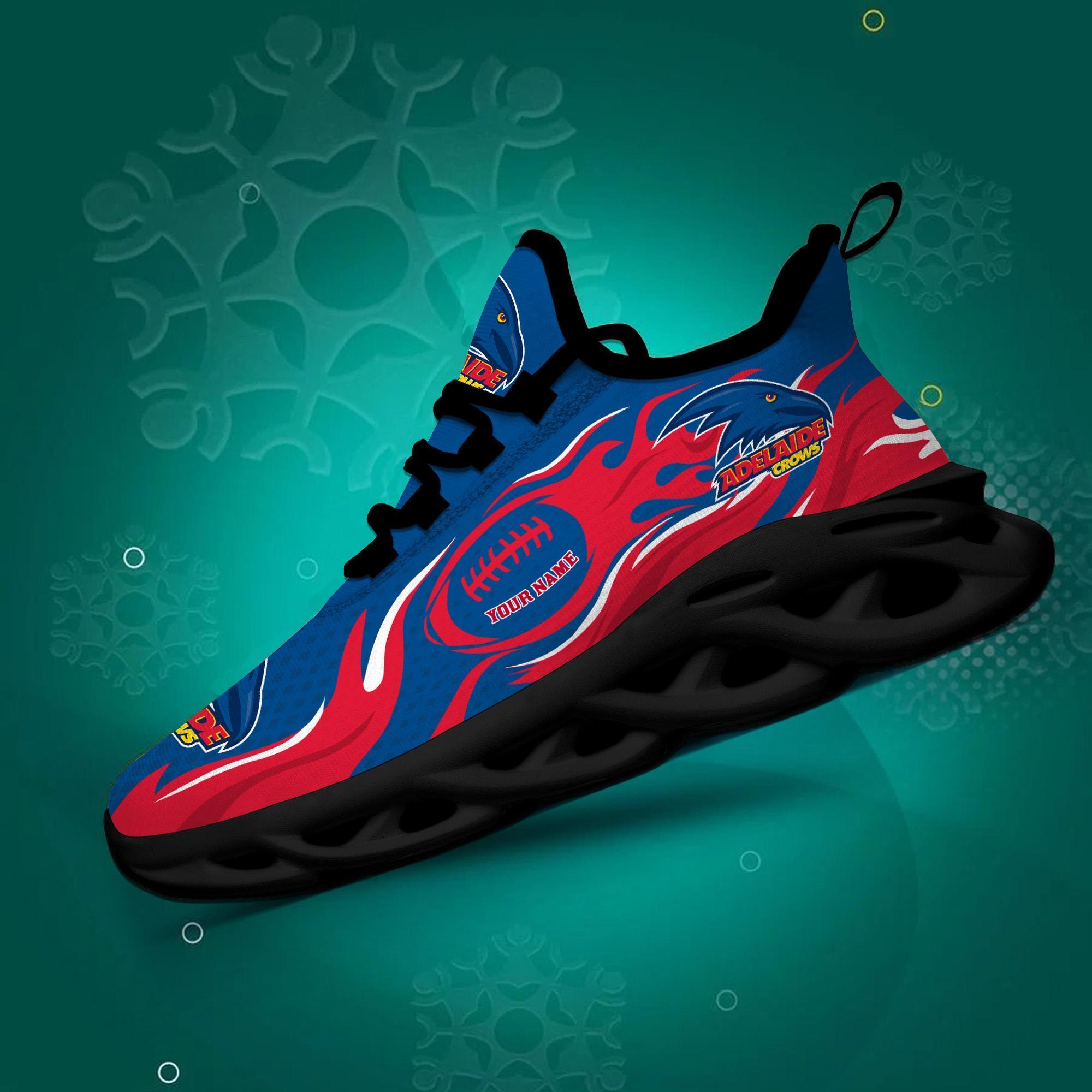 Ideafootwear Adelaide Crows Max Soul Shoes Sneakers For Men And Women