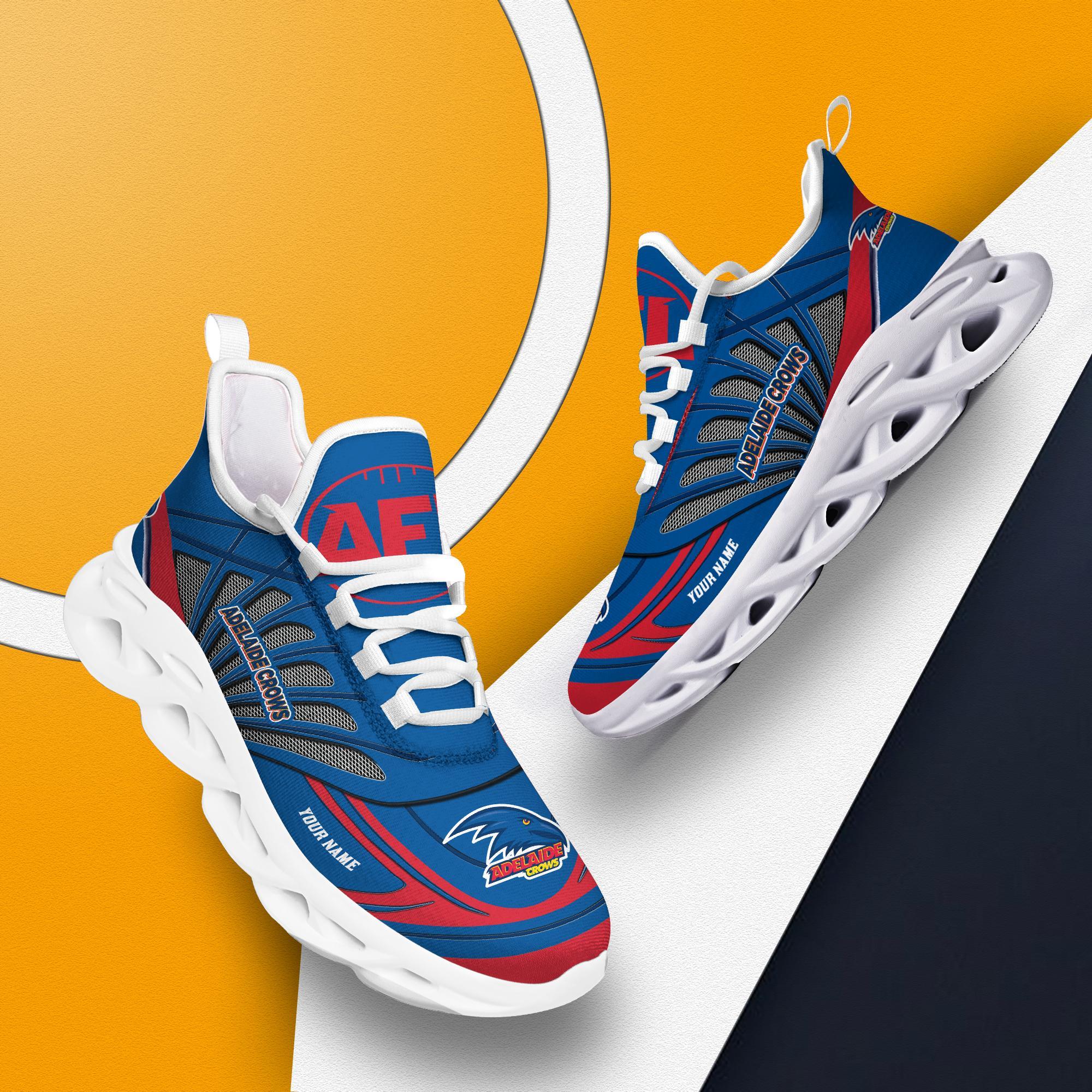 Ideafootwear Adelaide Crows Max Soul Shoes Sneakers For Men And Women