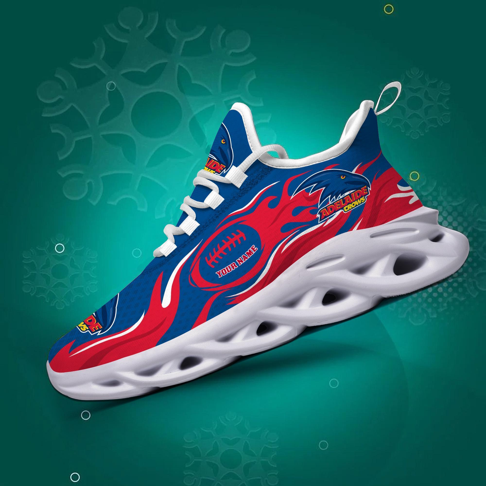 Ideafootwear Adelaide Crows Max Soul Shoes Sneakers For Men And Women