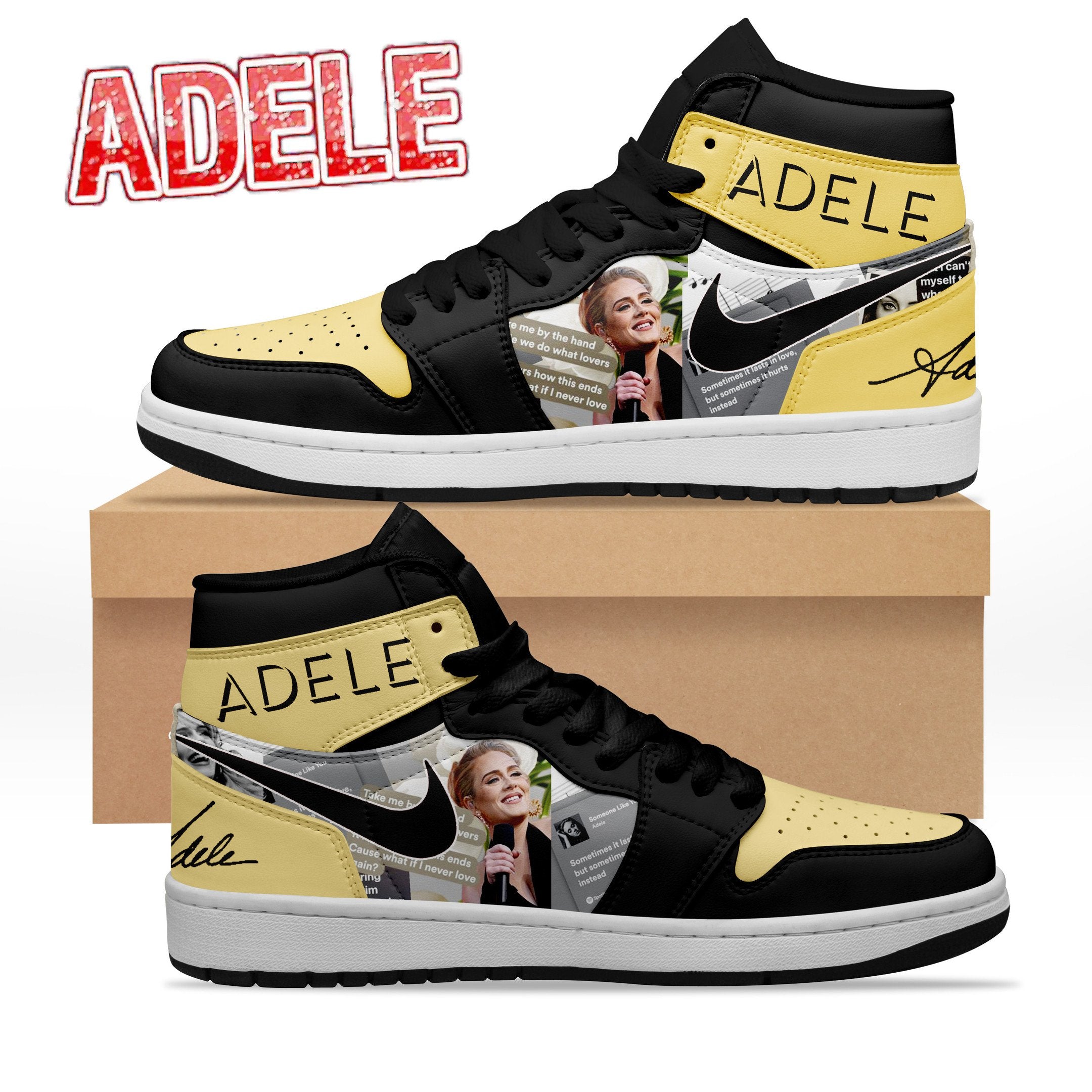 Ideafootwear Adele AJ1 High Sneakers Shoes For Men And Women