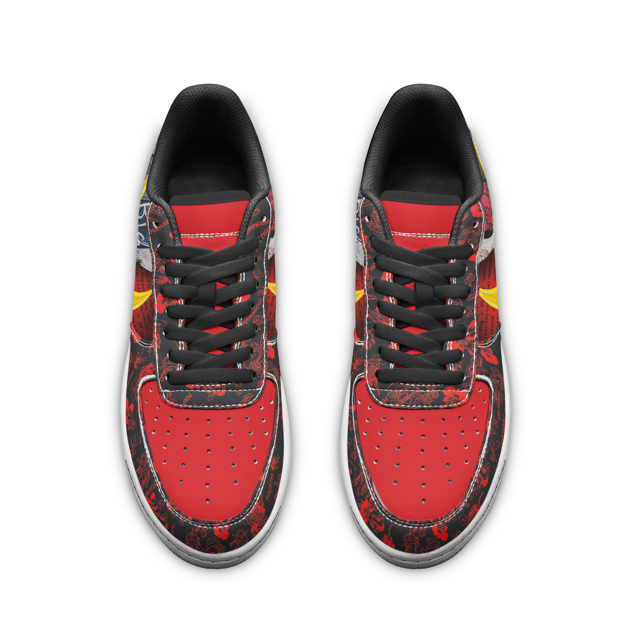 Ideafootwear Aerosmith Air Low-Top Sneakers Shoes For Men And Women