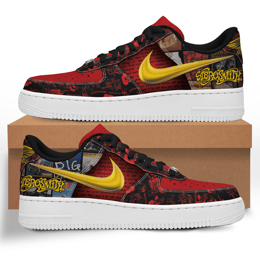 Ideafootwear Aerosmith Air Low-Top Sneakers Shoes For Men And Women