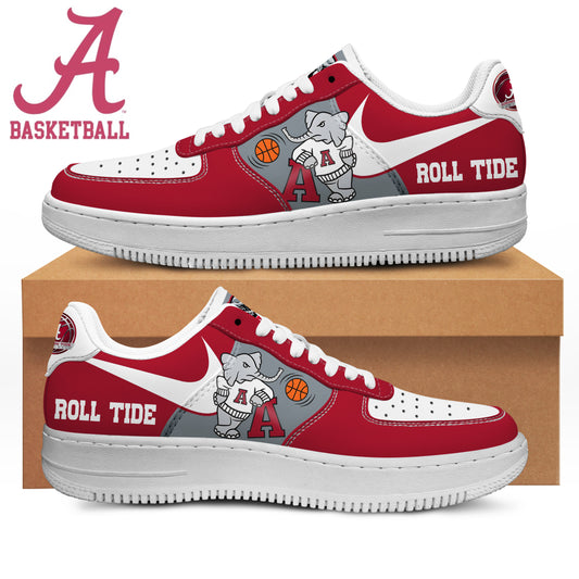Ideafootwear Alabama Crimson Tide Air Low-Top Sneakers Shoes For Men And Women