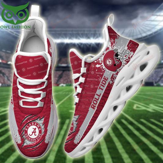 Ideafootwear Alabama Crimson Tide Max Soul Shoes Sneakers For Men And Women