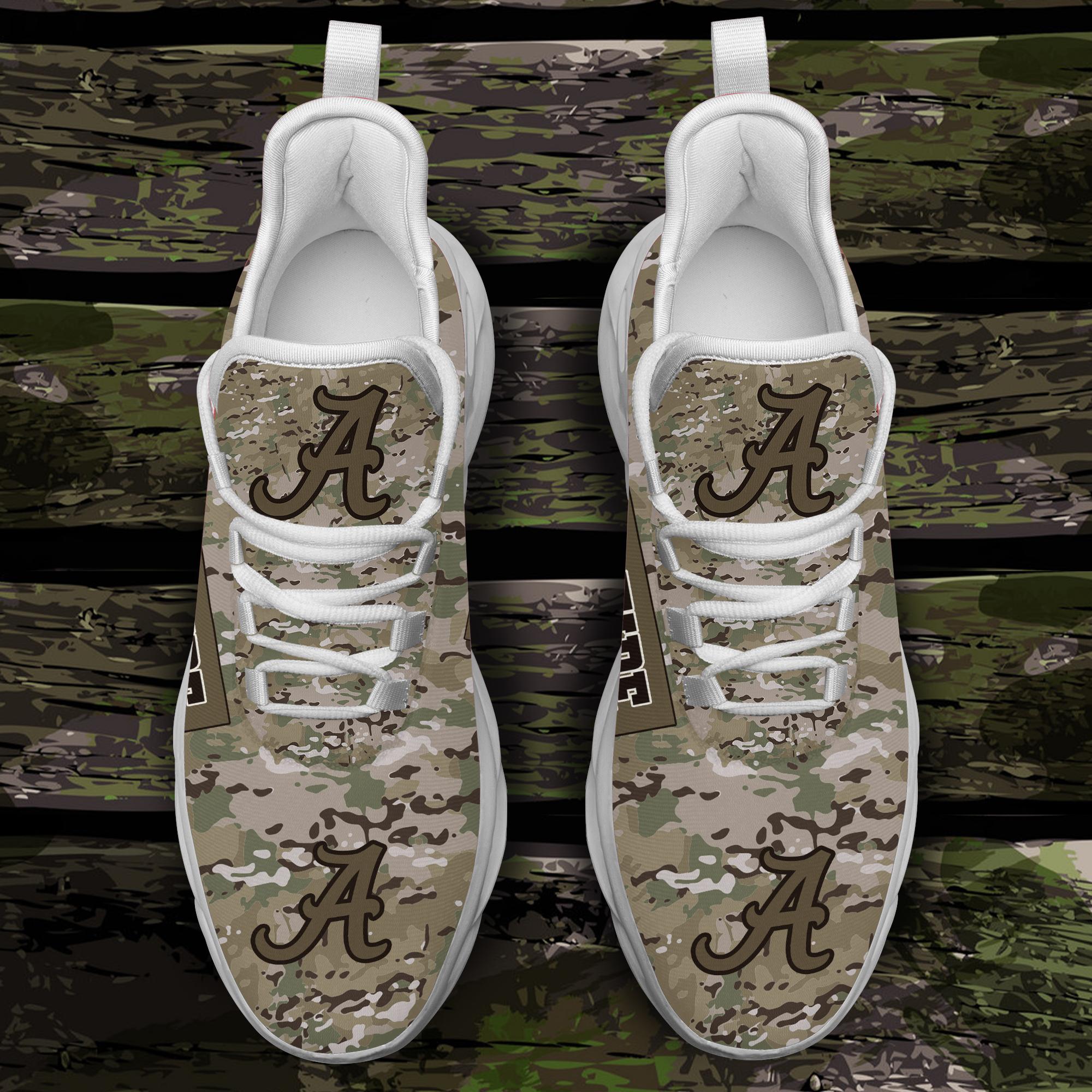 Ideafootwear Alabama Crimson Tide Max Soul Shoes Sneakers For Men And Women