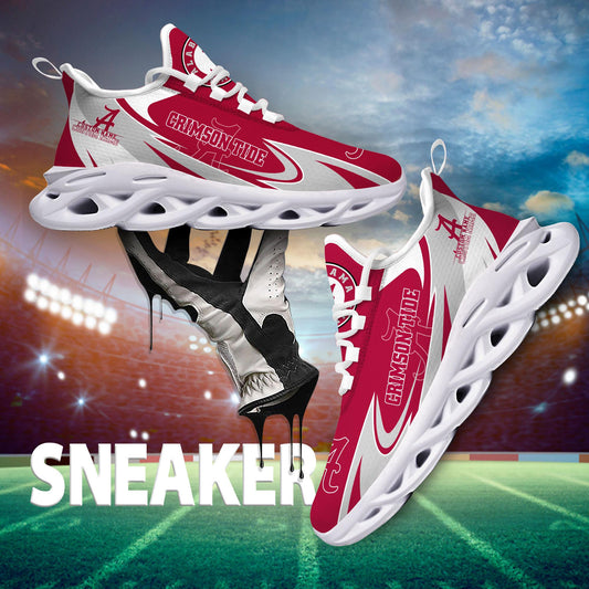 Ideafootwear Alabama Crimson Tide Max Soul Shoes Sneakers For Men And Women