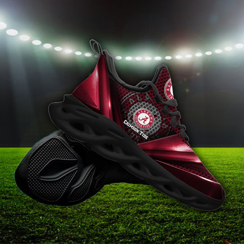Ideafootwear Alabama Crimson Tide NCAA Max Soul Shoes Sneakers For Men And Women