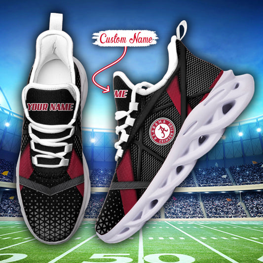 Ideafootwear Alabama Crimson Tide NCAA Max Soul Shoes Sneakers For Men And Women
