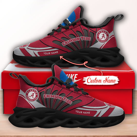 Ideafootwear Alabama Crimson Tide NCAA Max Soul Shoes Sneakers For Men And Women
