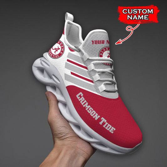 Ideafootwear Alabama Crimson Tide NCAA Max Soul Shoes Sneakers For Men And Women