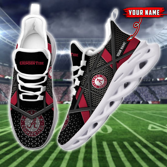 Ideafootwear Alabama Crimson Tide NCAA Max Soul Shoes Sneakers For Men And Women