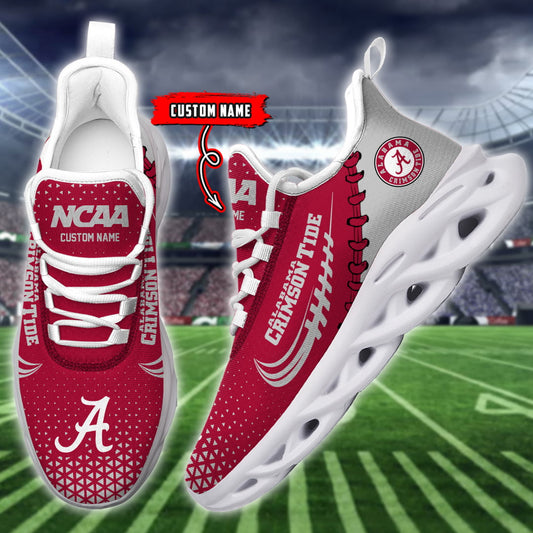Ideafootwear Alabama Crimson Tide NCAA Max Soul Shoes Sneakers For Men And Women