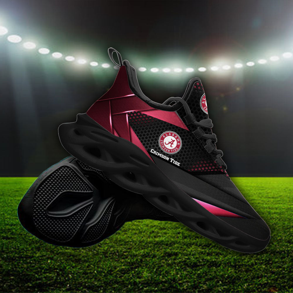 Ideafootwear Alabama Crimson Tide NCAA Max Soul Shoes Sneakers For Men And Women