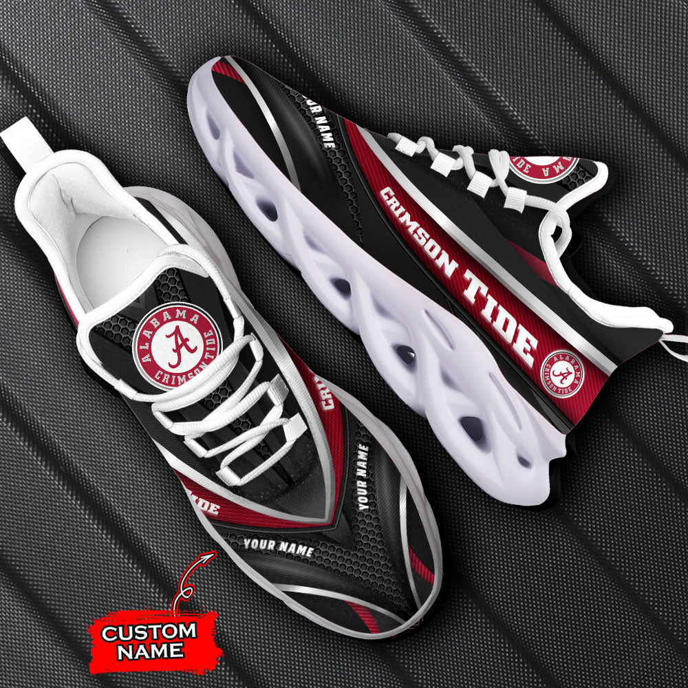 Ideafootwear Alabama Crimson Tide NCAA Max Soul Shoes Sneakers For Men And Women