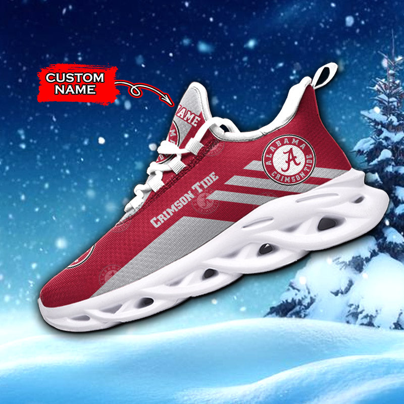 Ideafootwear Alabama Crimson Tide NCAA Max Soul Shoes Sneakers For Men And Women