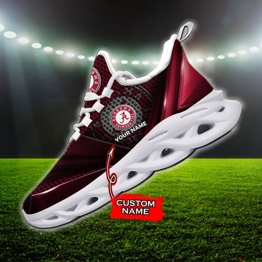 Ideafootwear Alabama Crimson Tide NCAA Max Soul Shoes Sneakers For Men And Women