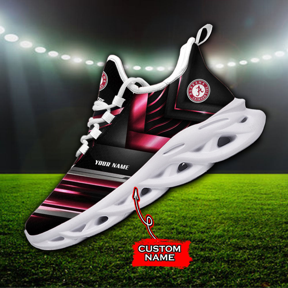 Ideafootwear Alabama Crimson Tide NCAA Max Soul Shoes Sneakers For Men And Women