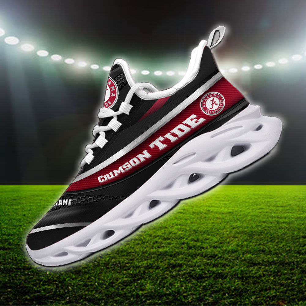 Ideafootwear Alabama Crimson Tide NCAA Max Soul Shoes Sneakers For Men And Women