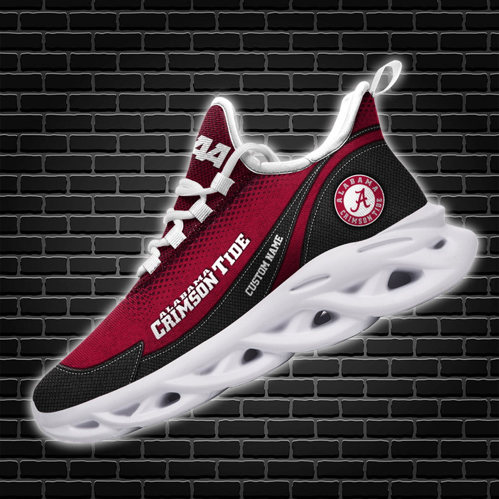 Ideafootwear Alabama Crimson Tide NCAA Max Soul Shoes Sneakers For Men And Women
