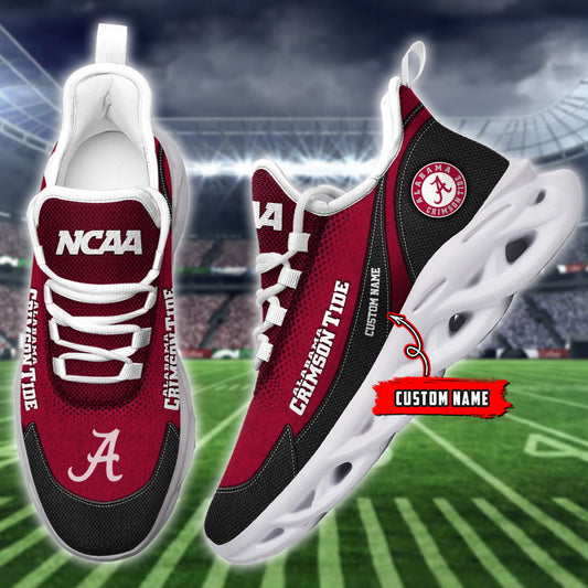 Ideafootwear Alabama Crimson Tide NCAA Max Soul Shoes Sneakers For Men And Women
