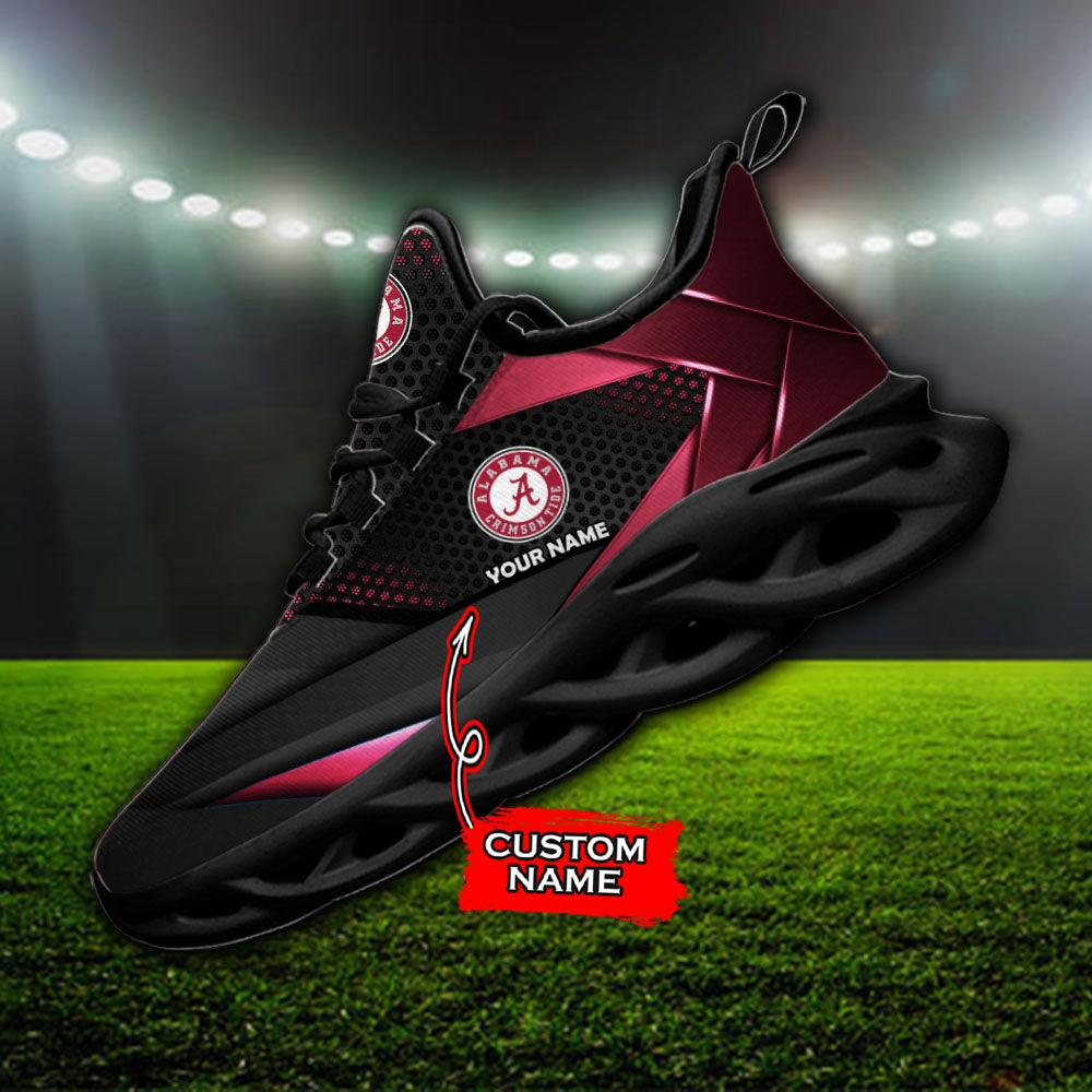 Ideafootwear Alabama Crimson Tide NCAA Max Soul Shoes Sneakers For Men And Women