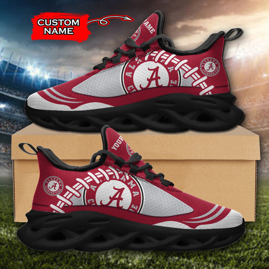 Ideafootwear Alabama Crimson Tide NCAA Max Soul Shoes Sneakers For Men And Women