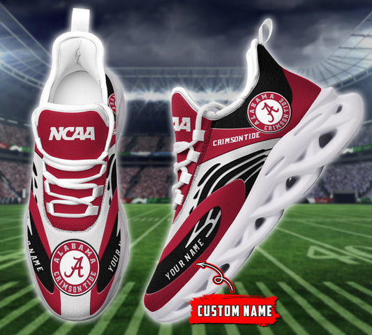 Ideafootwear Alabama Crimson Tide NCAA Max Soul Shoes Sneakers For Men And Women