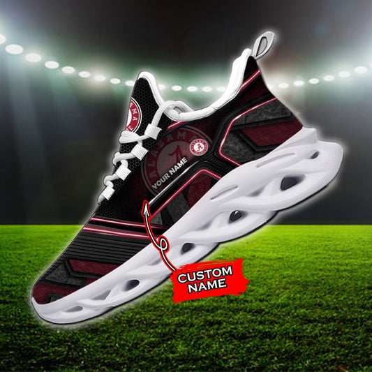 Ideafootwear Alabama Crimson Tide NCAA Max Soul Shoes Sneakers For Men And Women