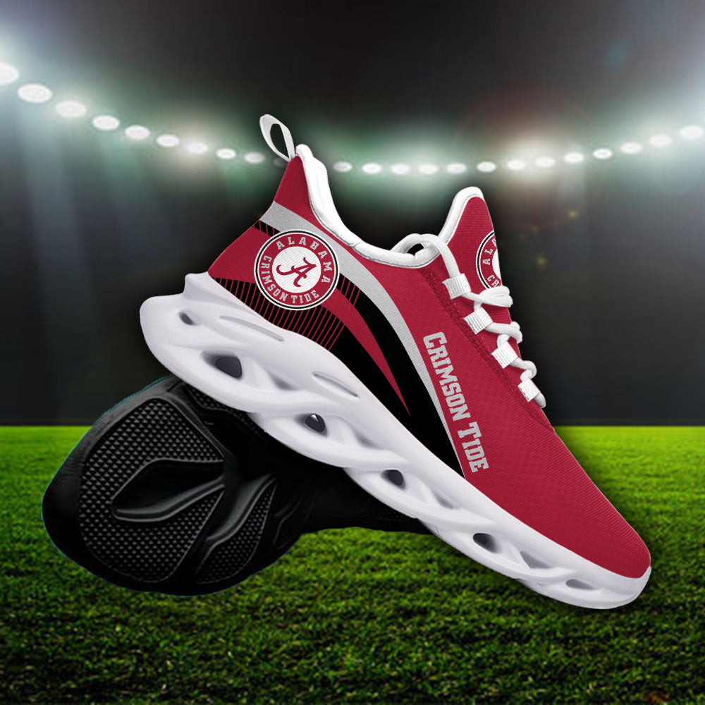 Ideafootwear Alabama Crimson Tide NCAA Max Soul Shoes Sneakers For Men And Women