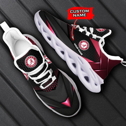 Ideafootwear Alabama Crimson Tide NCAA Max Soul Shoes Sneakers For Men And Women