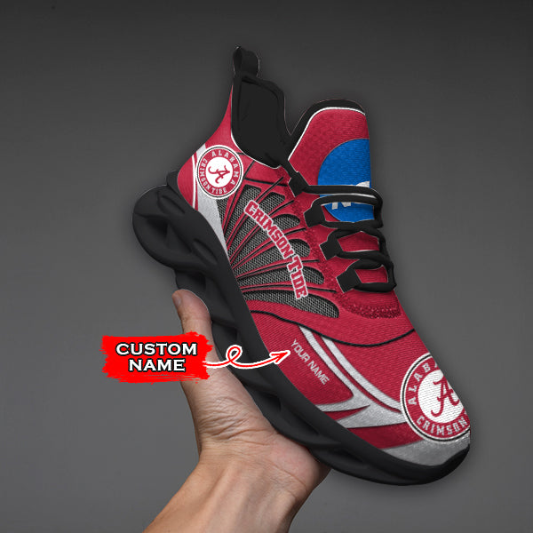 Ideafootwear Alabama Crimson Tide NCAA Max Soul Shoes Sneakers For Men And Women