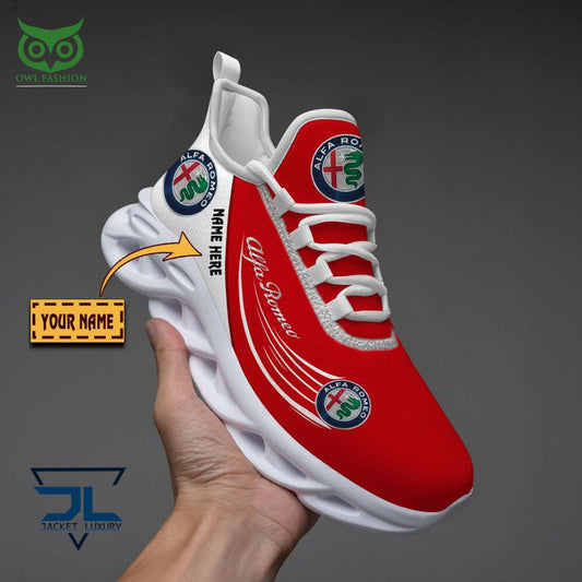 Ideafootwear Alfa Romeo Car Brand Max Soul Shoes Sneakers For Men And Women