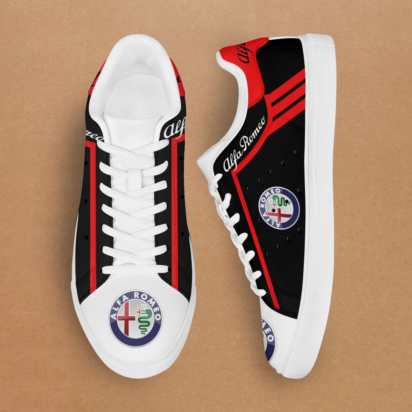 Ideafootwear Alfa Romeo Skate Stan Shoes Sneakes For Men And Women